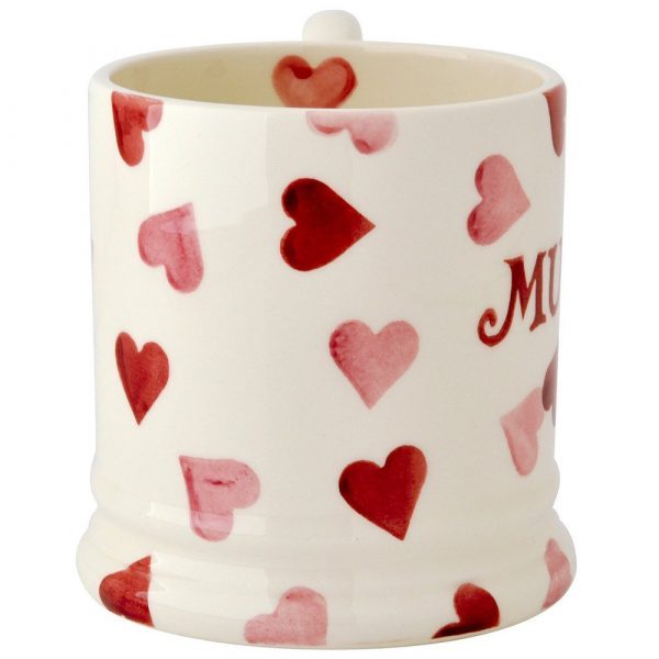Pink Hearts Mummy Mug