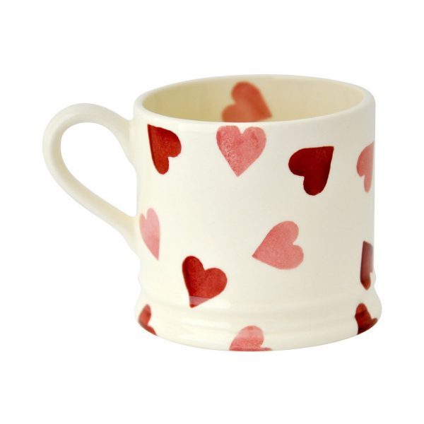 Pink Hearts Baby Mug