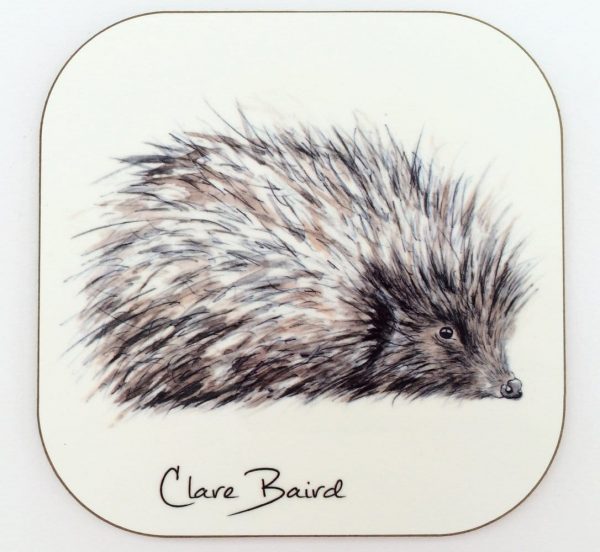 Hedgehog Coaster by Clare Baird