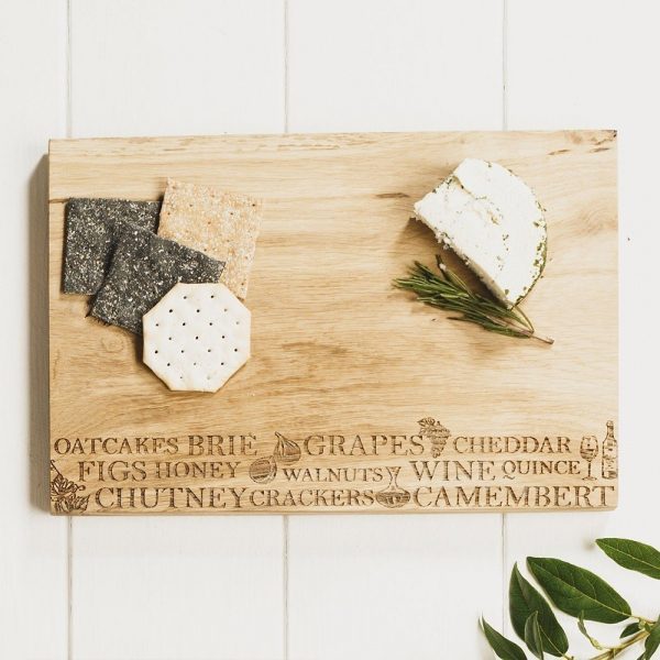 Cheese Serving Board - Scottish Oak