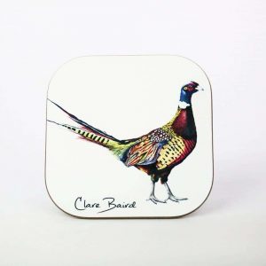 Pheasant Coaster - by Clare Baird