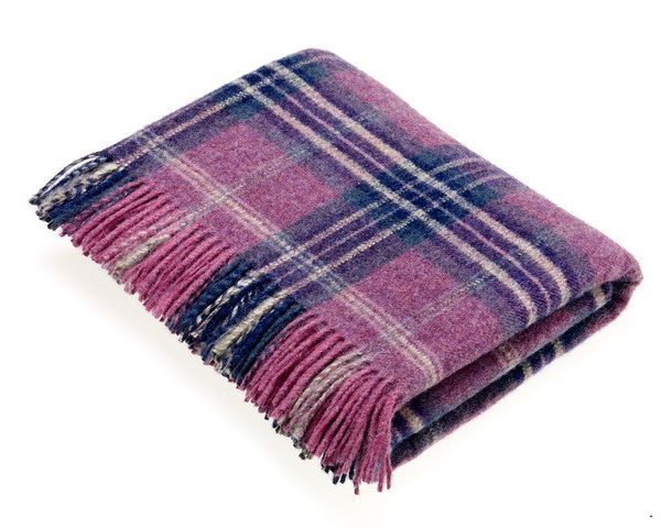 National Trust Collection Throw - Montacute Heather - Bronte by Moon