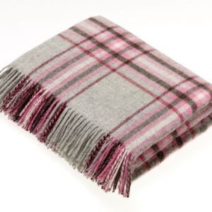 National Trust Collection Throw - Killerton Grey - Bronte by Moon