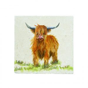 Highland Cow Large Platter - Kensington Collection by Kate of Kensington