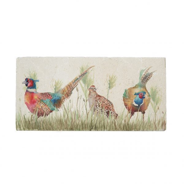 Pheasant in Grass Sharing Platter - Country Companions by Kate of Kensington