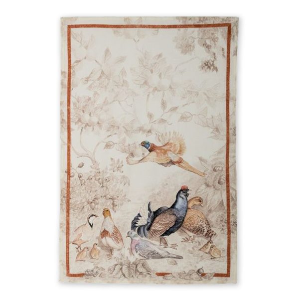Grouse - Linen Tea Towel - Made in Italy