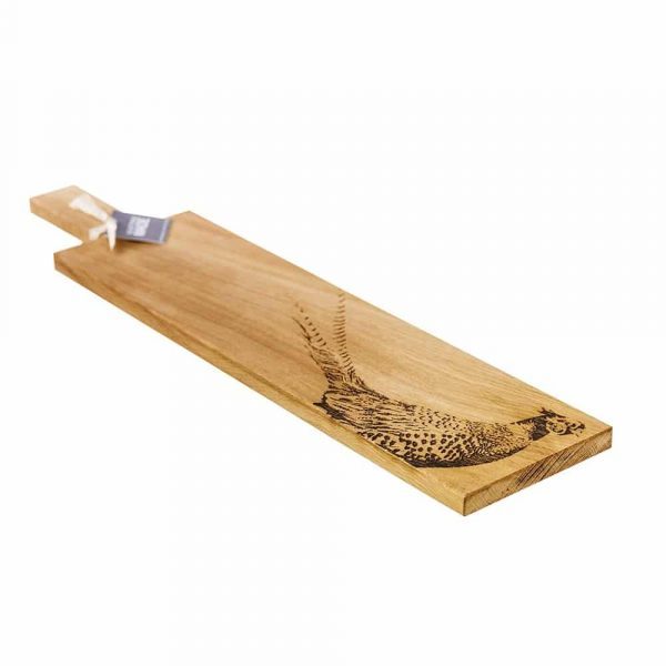 Long Pheasant Oak Serving Paddle - Scottish Oak