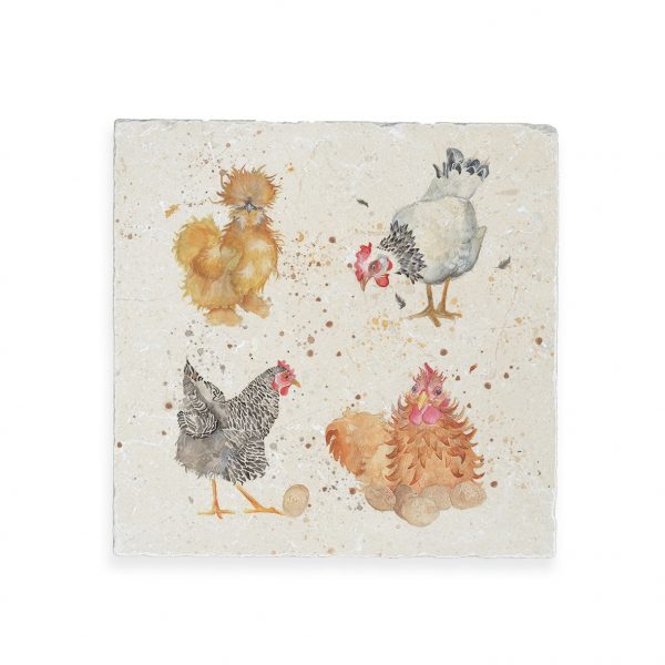 Hens Medium Platter - British Collection by Kate of Kensington