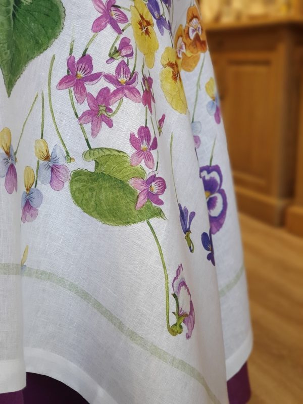 Mammola Tablecloth 100% Linen Made in Italy