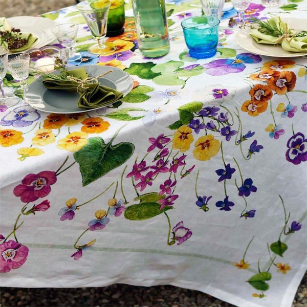 Mammola Tablecloth 100% Linen Made in Italy