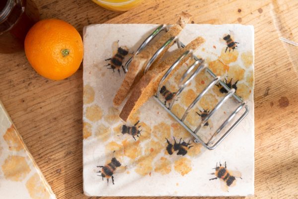 Bees Medium Platter - Kate of Kensington