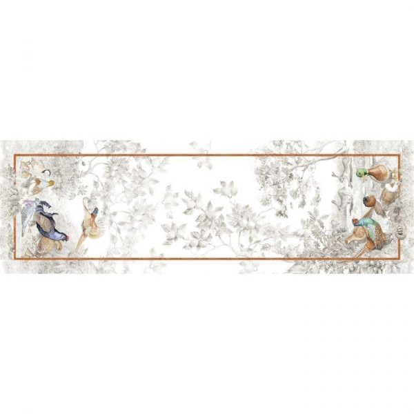 Norma vis a vis Table Runner 100% Linen Made in Italy