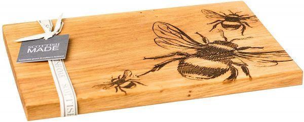 Bumble Bee Serving Board - Scottish Oak