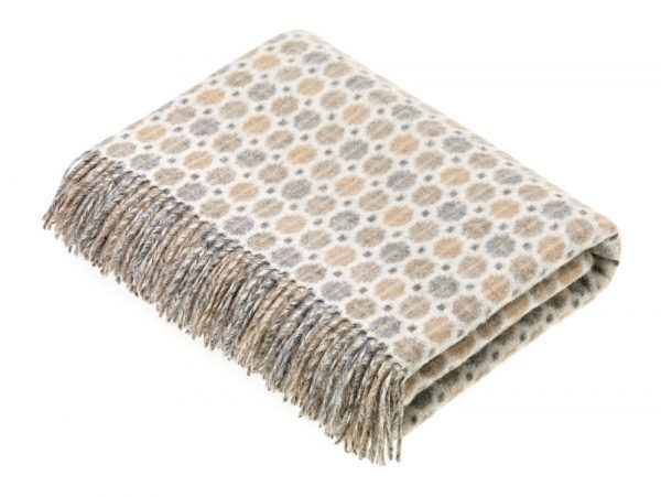 Milan Throw - Natural - Bronte by Moon