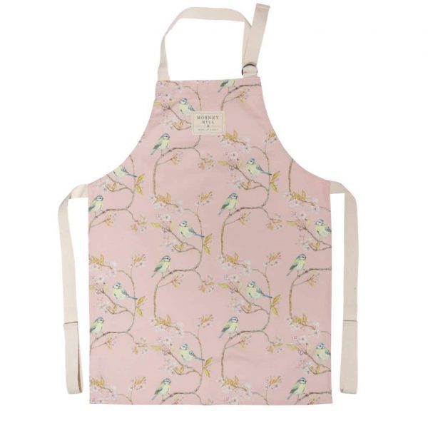 Blue Tit on Blossoms Children's Apron by Mosney Mill