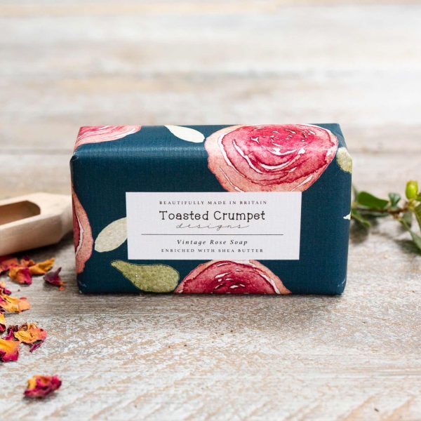 Vintage Rose Soap by Toasted Crumpet