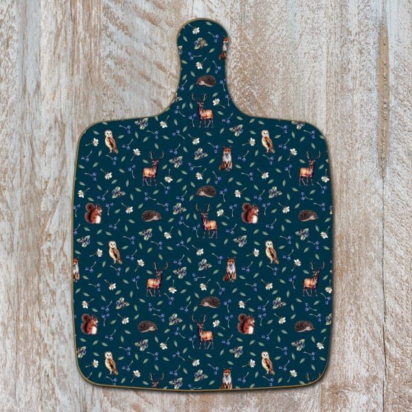 Woodland Creatures Chopping Board by Toasted Crumpet