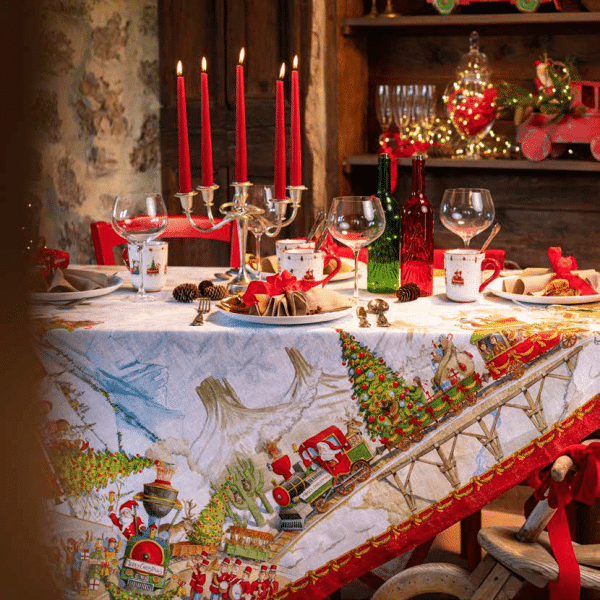 Christmas Express Tablecloth