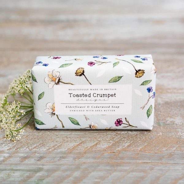 Elderflower & Cedarwood Soap by Toasted Crumpet