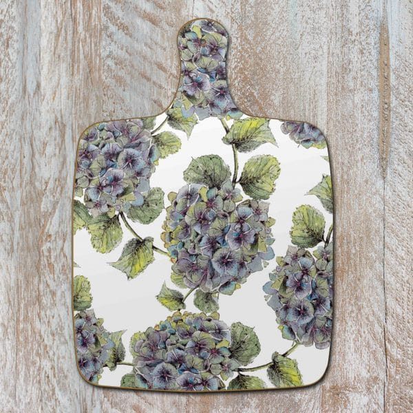 Hydrangea Pure Chopping Board by Toasted Crumpet