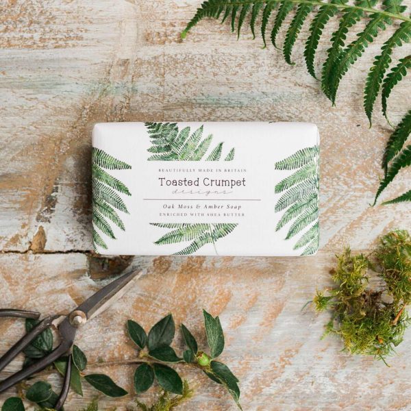 Oakmoss & Amber Soap by Toasted Crumpet