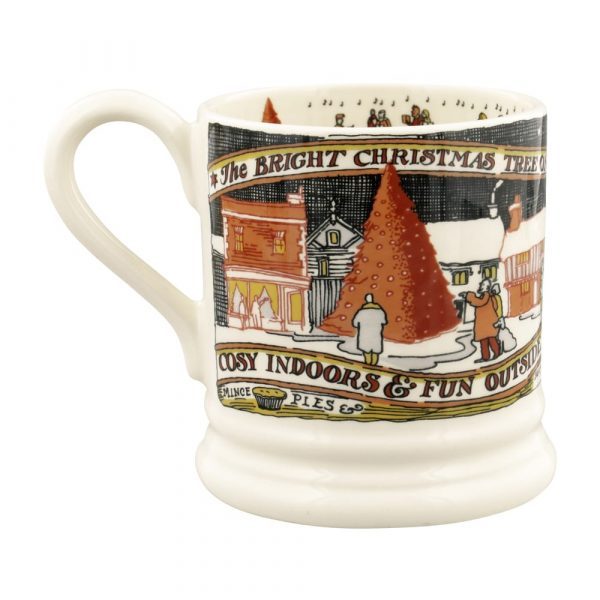 Emma Bridgewater Christmas In The Village 1/2 Pint Mug