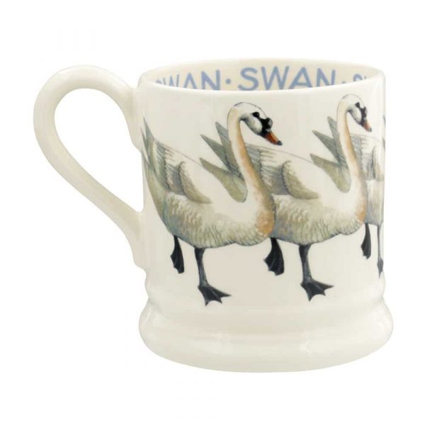 Emma Bridgewater Birds Swan 1/2 Pint Mug