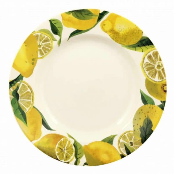 Emma Bridgewater Vegetable Garden Lemons 10 1/2" Inch Plate