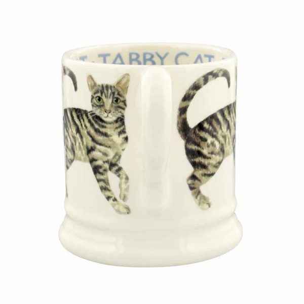 Emma Bridgewater Cats Tabby Cat 1/2 Pint Mug