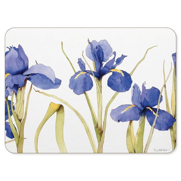 Blue Iris Placemat - Made in the UK