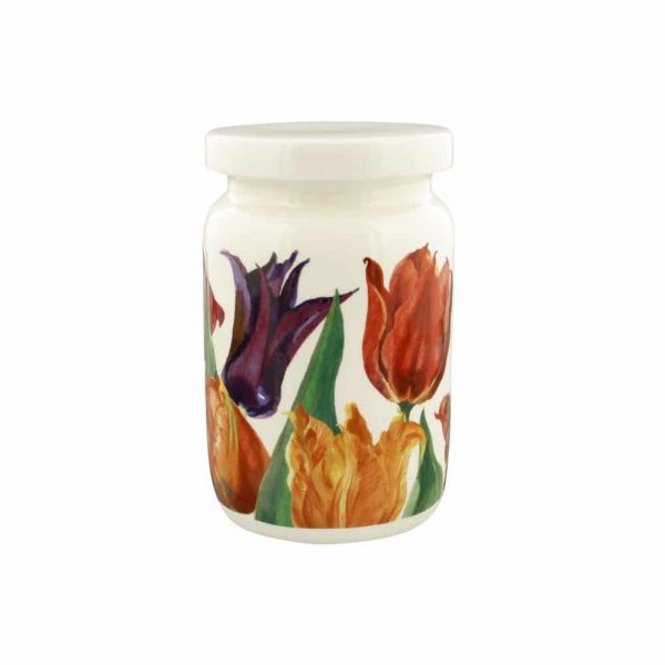 Emma Bridgewater Flowers Tulips Large Jam Jar With Lid