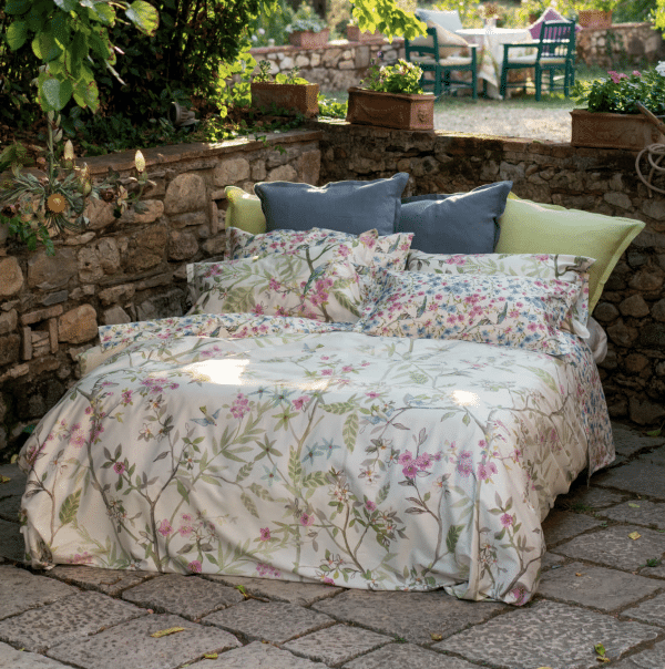 Peppola Quilted Bedspread - 100% Cotton Sateen - Made in Italy