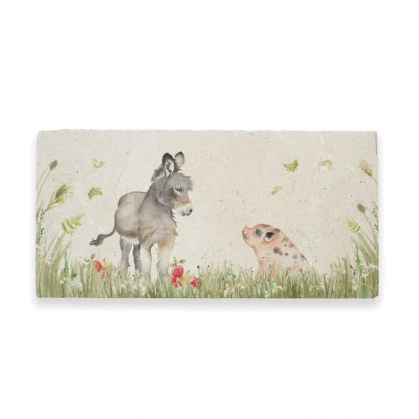 Donkey Foal & Piglet Sharing Platter – Country Companions by Kate of Kensington