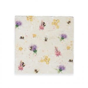 Thistles & Bees Large Platter - Woodland Walk Collection by Kate of Kensington