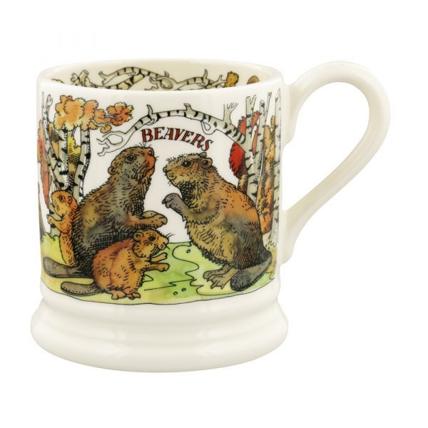 Emma Bridgewater Beavers 1/2 Pint Mug