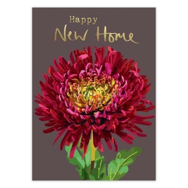 Happy New Home Greetings Card by Sarah Kelleher