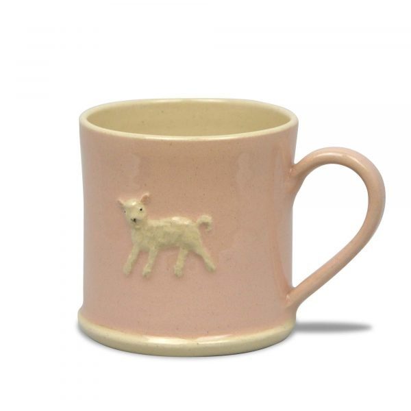 Lamb Mug - Pink - by Jane Hogben (UK)