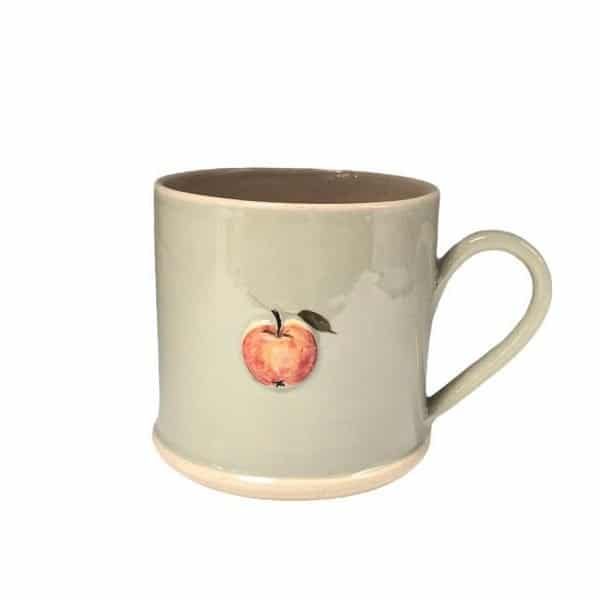 Apple Mug - Eau de Nil - by Jane Hogben (UK)
