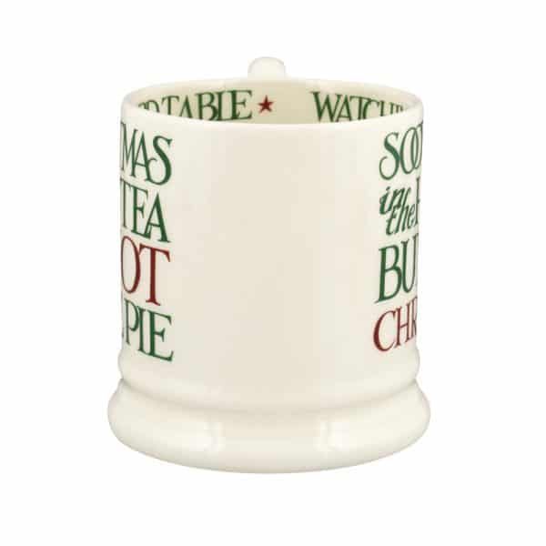 Emma Bridgewater Christmas Toast & Marmalade A Hot Mince Pie 1/2 Pint Mug