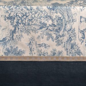 Riviera - Stain Resistant Table Runner 170 x 55 - Blue/Sand/Deep Blue - Borgo Delle Tovaglie