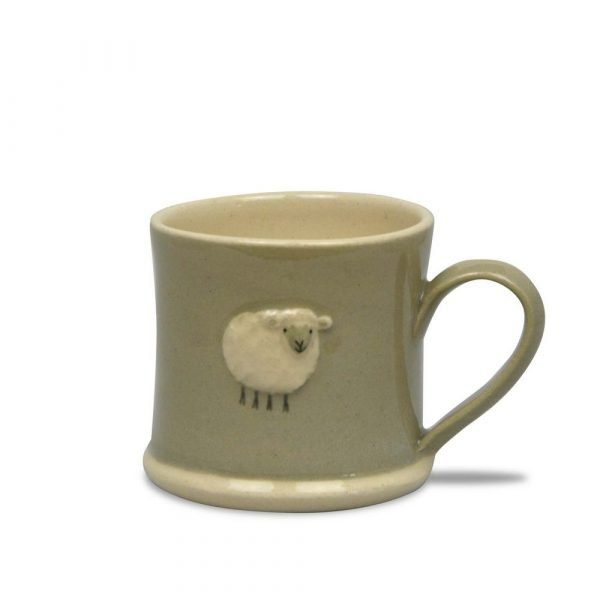 Sheep Espresso Mug - Grey - by Jane Hogben (UK)