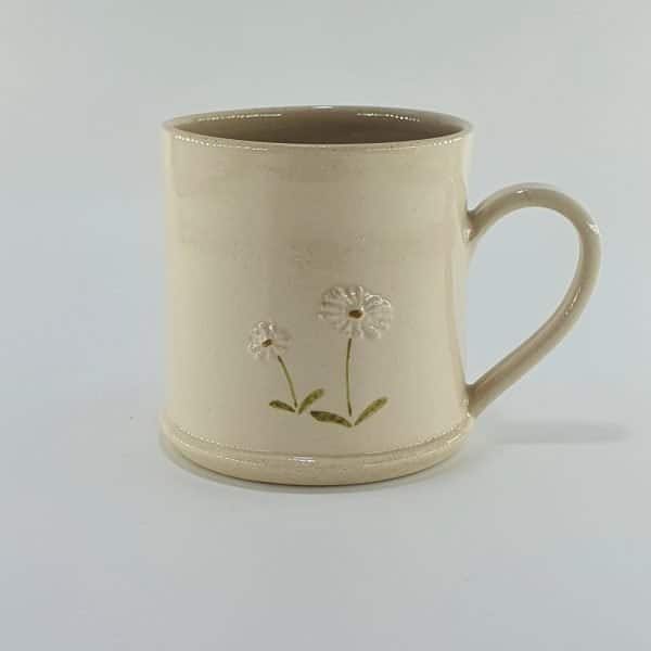Daisy Mug - Cream - by Jane Hogben
