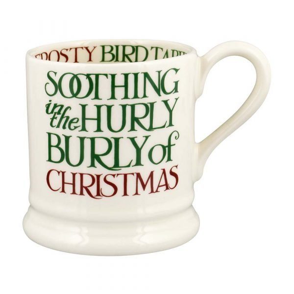 Emma Bridgewater Christmas Toast & Marmalade A Hot Mince Pie 1/2 Pint Mug