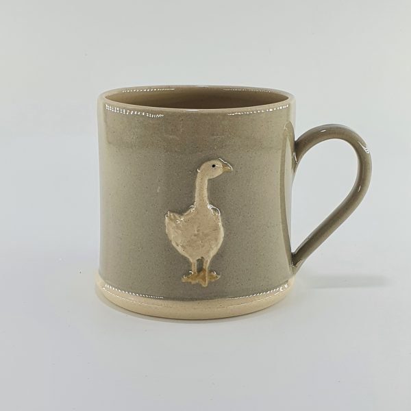 Goose Mug - Grey - by Jane Hogben