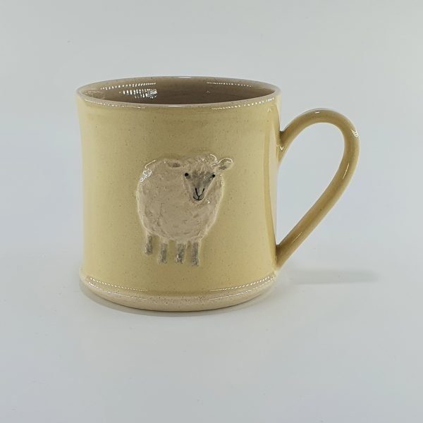Sheep Mug - Primrose - by Jane Hogben