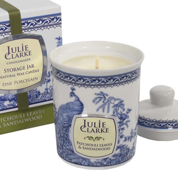 Patchouli Leaves & Sandalwood Candle by Julie Clarke Candles of Galway