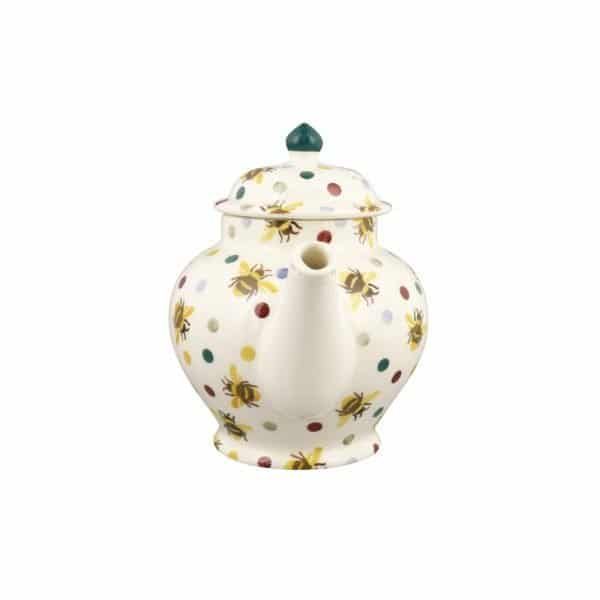 Emma Bridgewater Bumblebee & Small Polka Dot 3 Mug Teapot