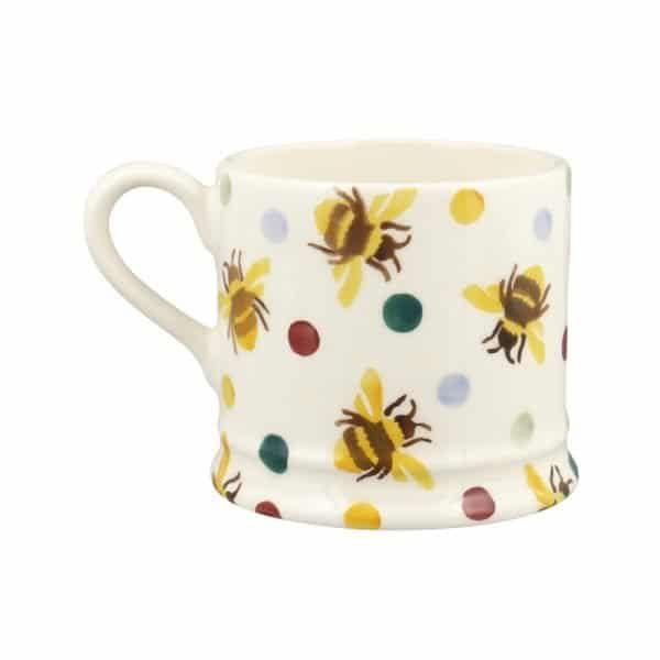 Bumblebee & Small Polka Dot Small Mug 1