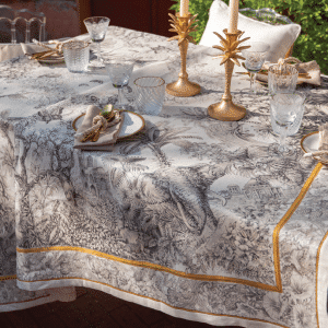 Tantra Tablecloth - 100% Linen - Made in Italy