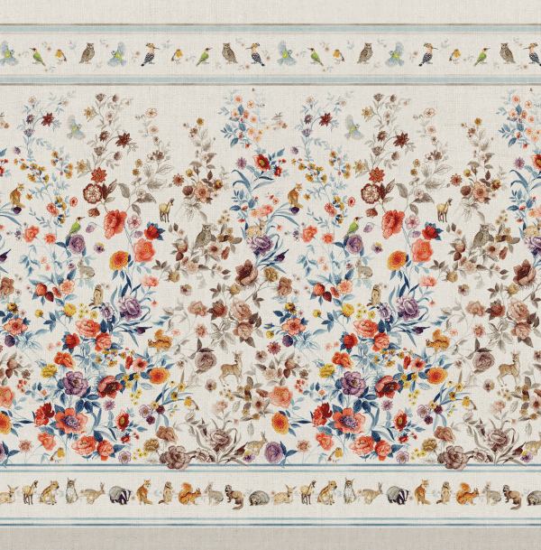Florette Mezzero Throw/Tablecloth – 100% Linen Made in Italy